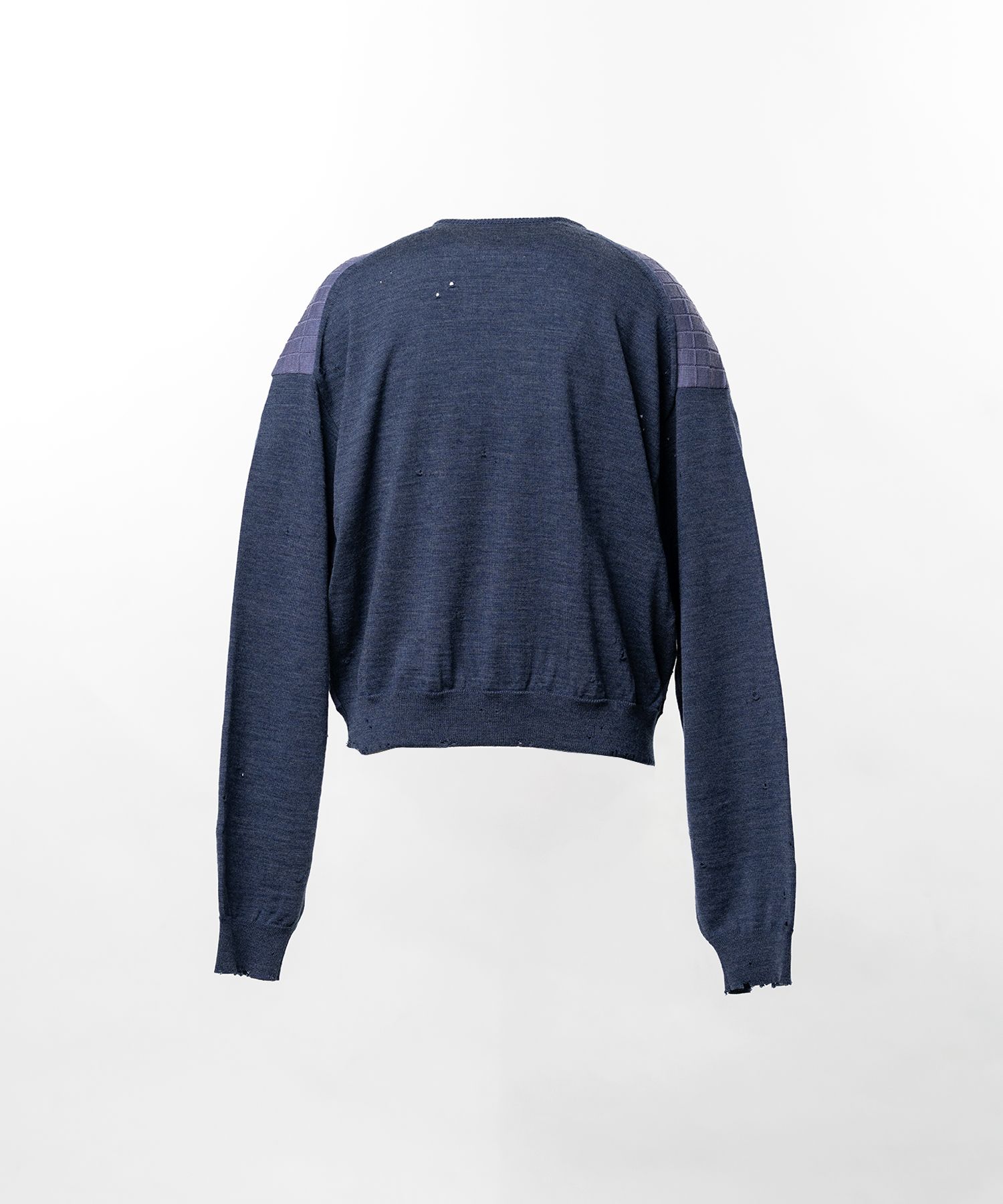 Distressed Knit Cardigan