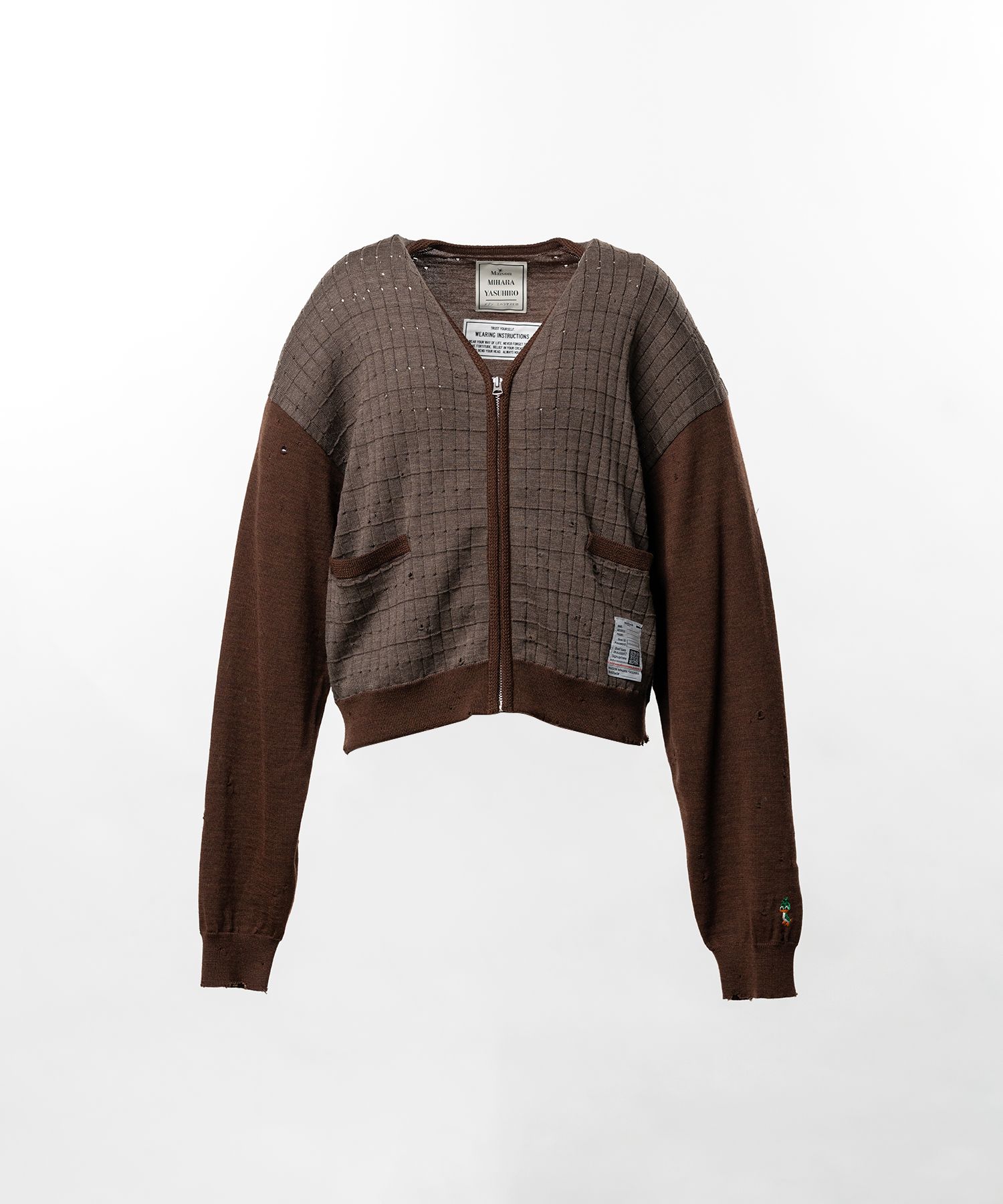Distressed Knit Cardigan