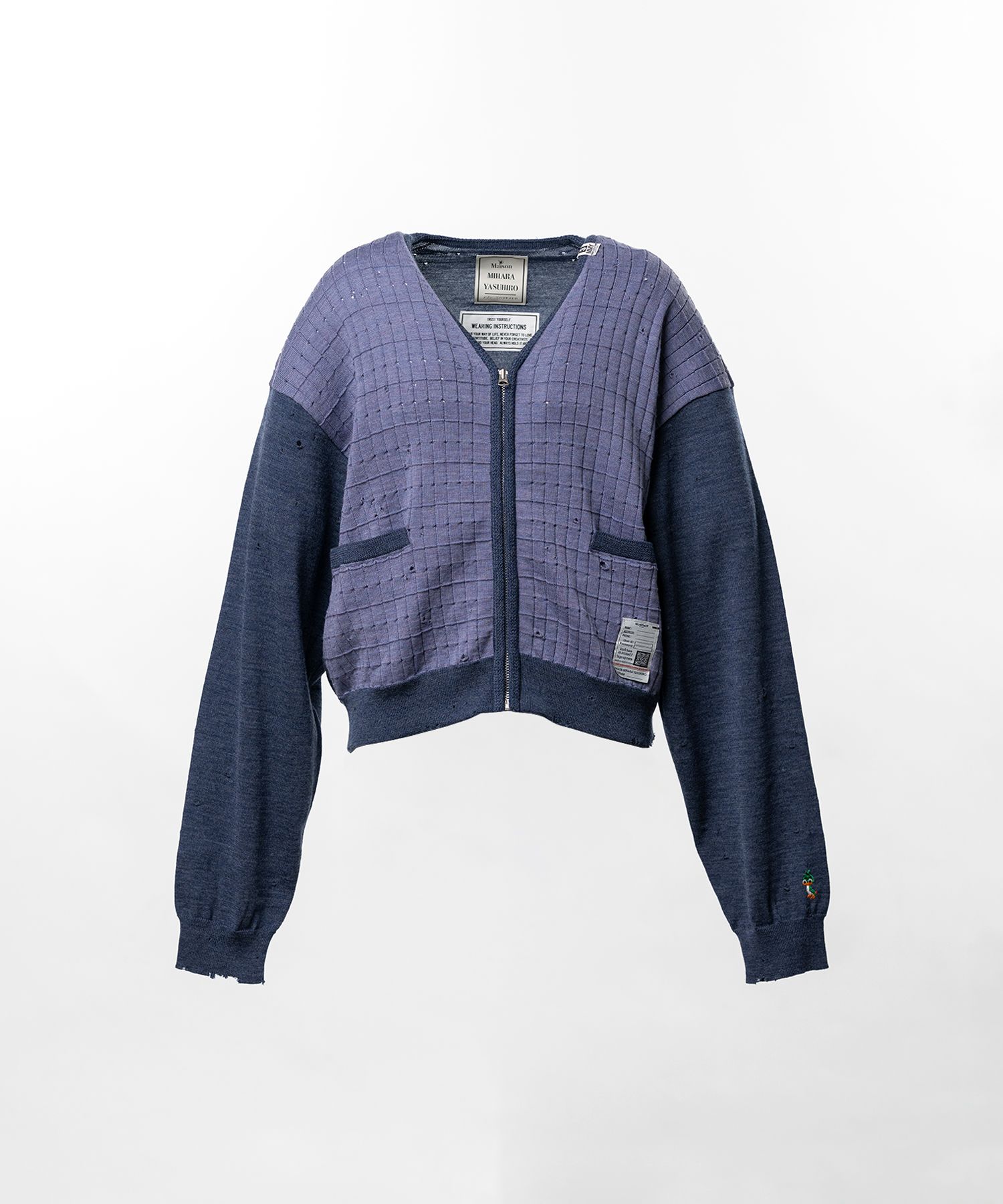 Distressed Knit Cardigan