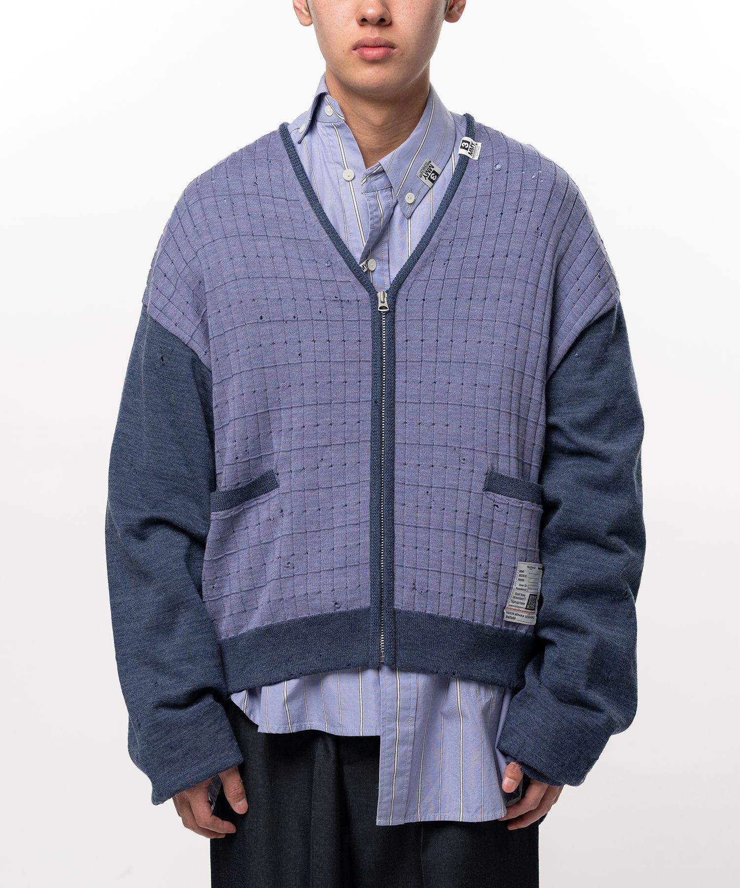 Distressed Knit Cardigan