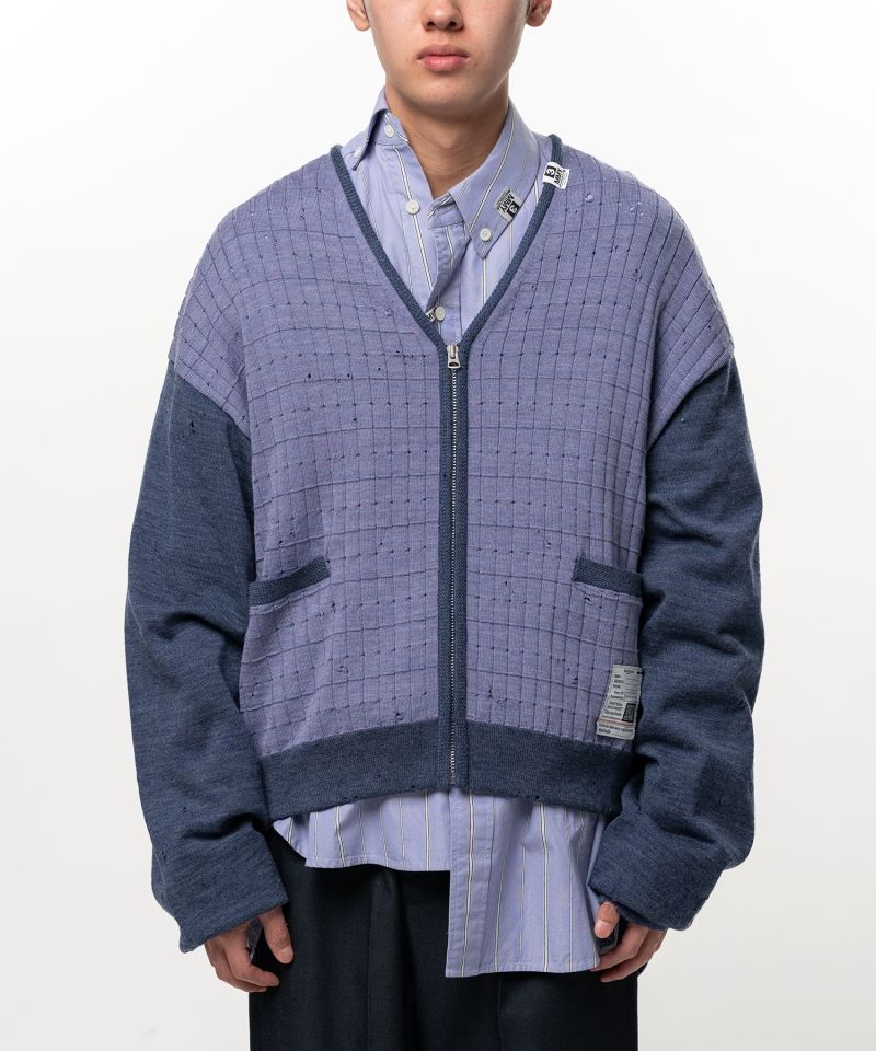 Distressed Knit Cardigan