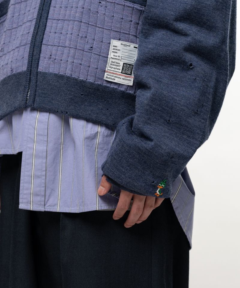 Distressed Knit Cardigan