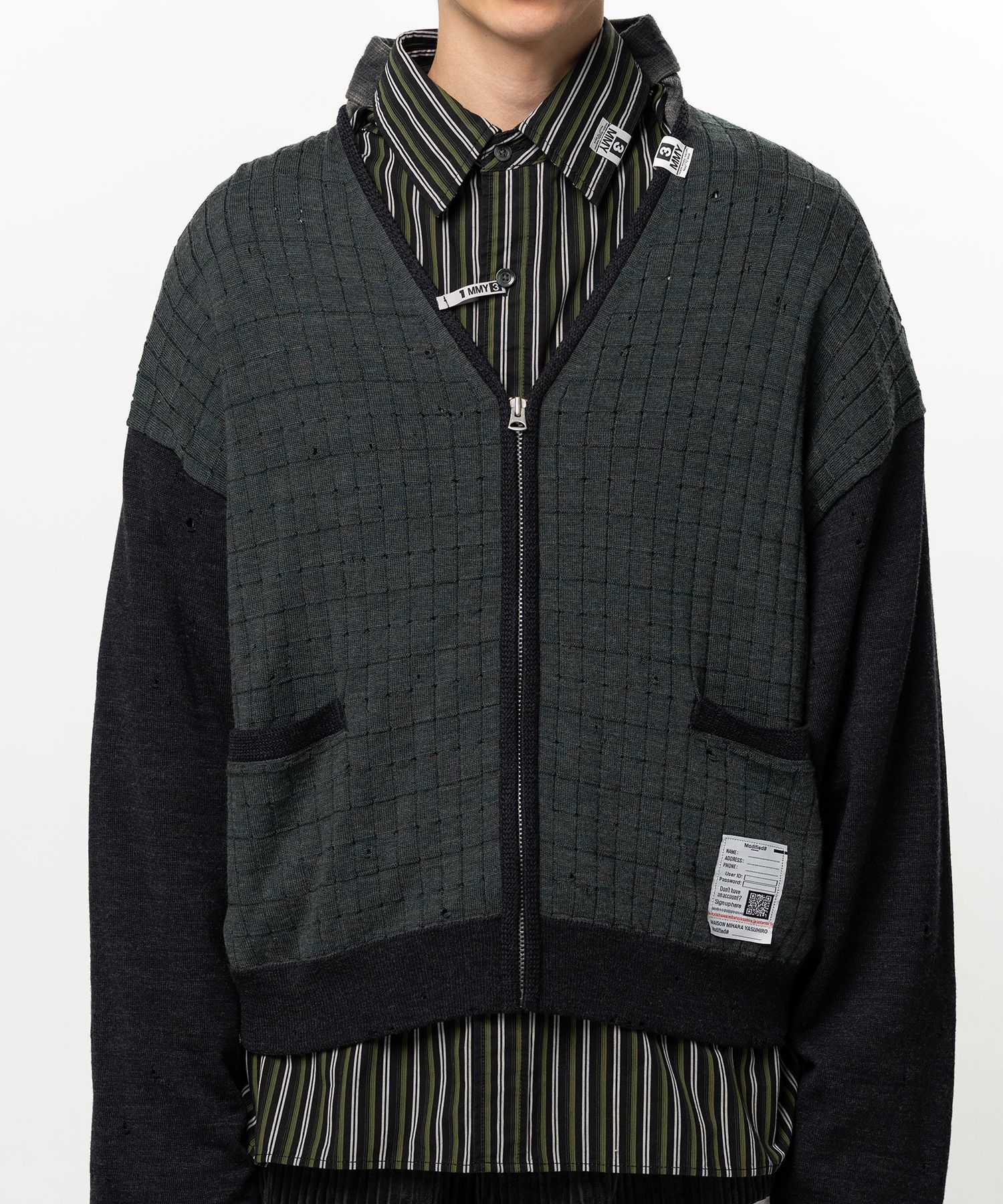Distressed Knit Cardigan