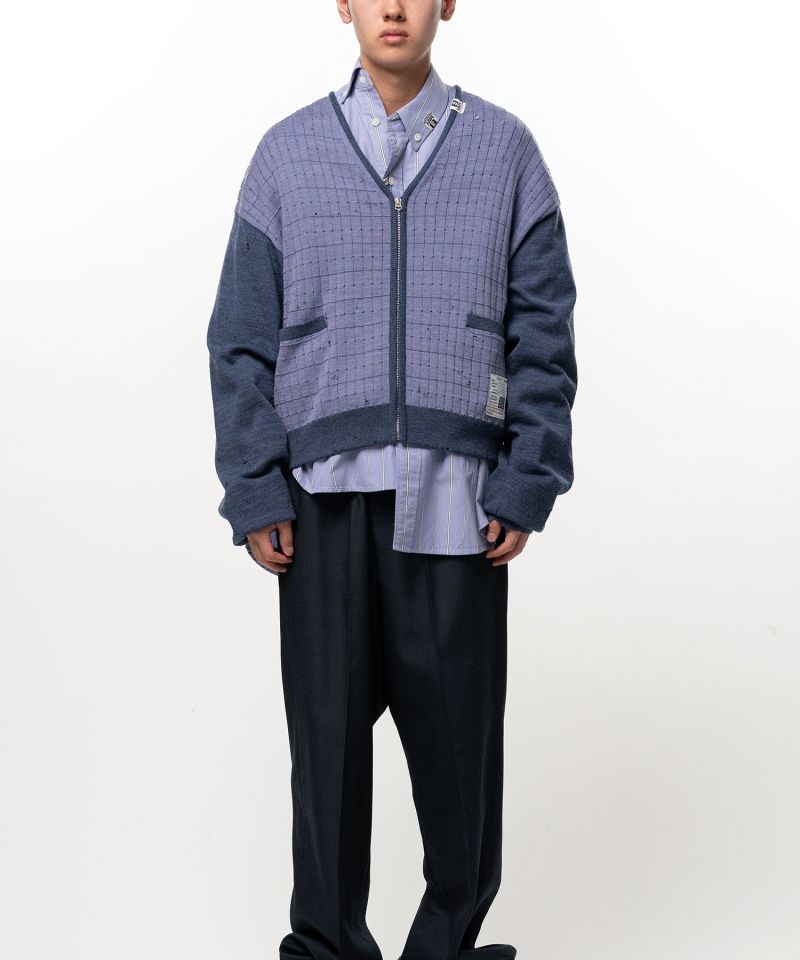 Distressed Knit Cardigan