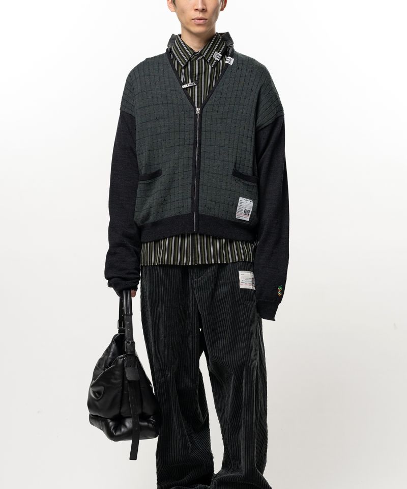 Distressed Knit Cardigan