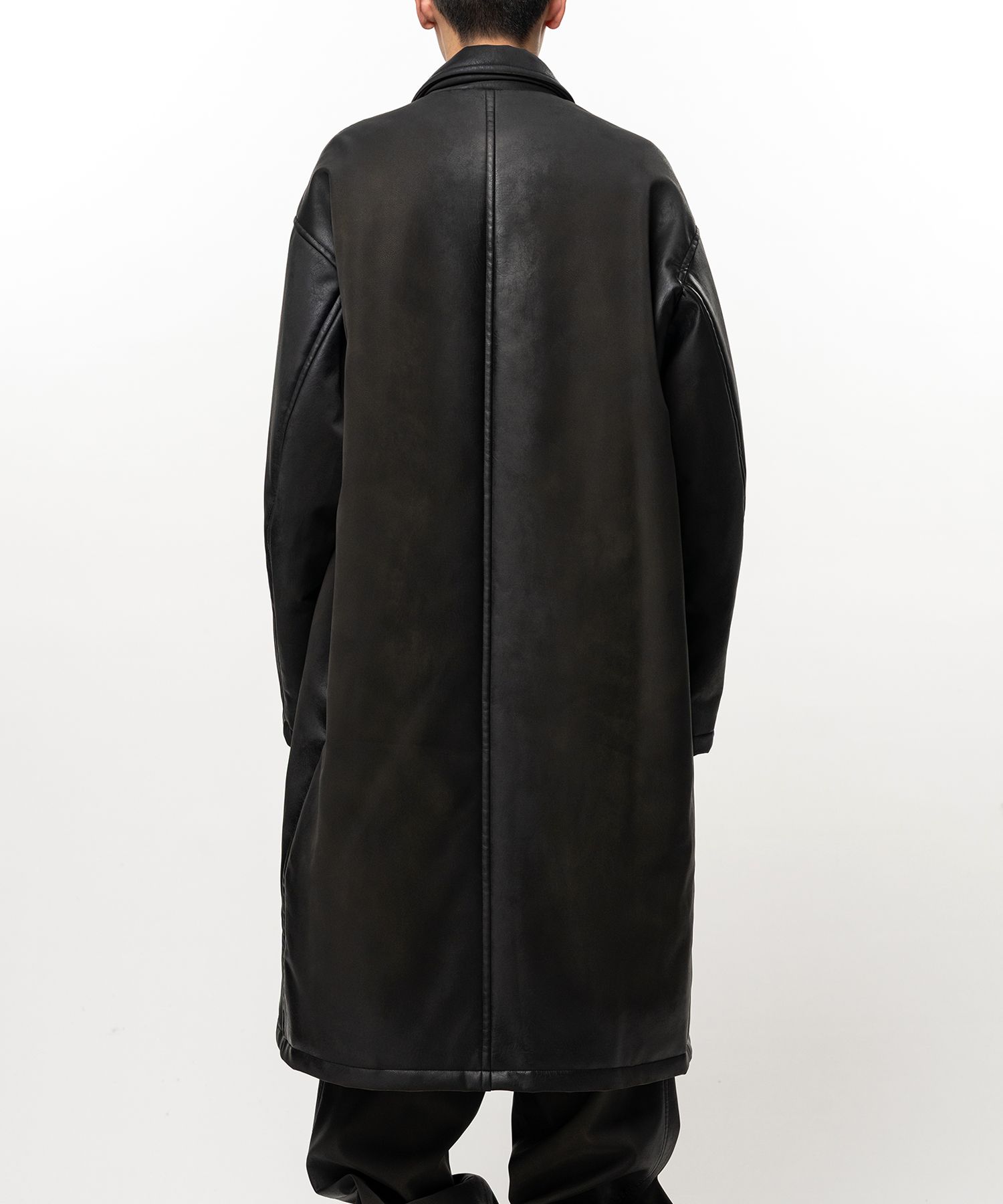 Coated Puffer Coat