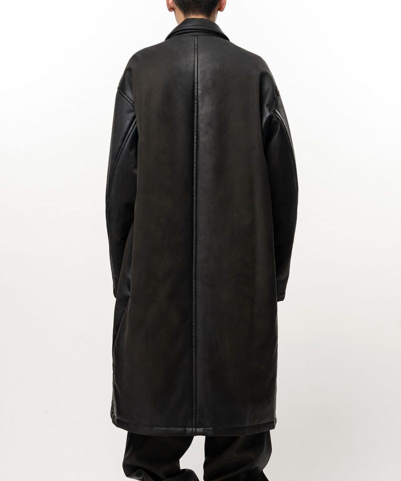 Coated Puffer Coat