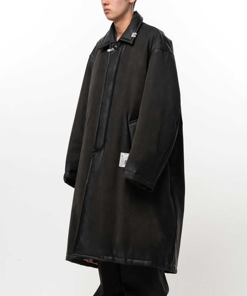 Coated Puffer Coat