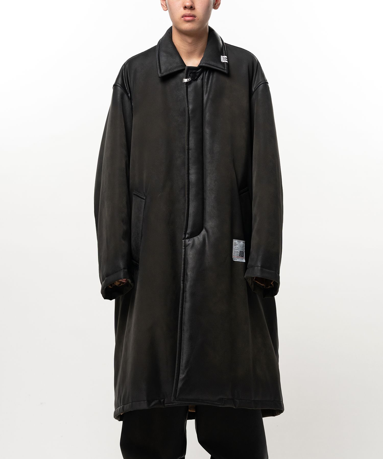 Coated Puffer Coat