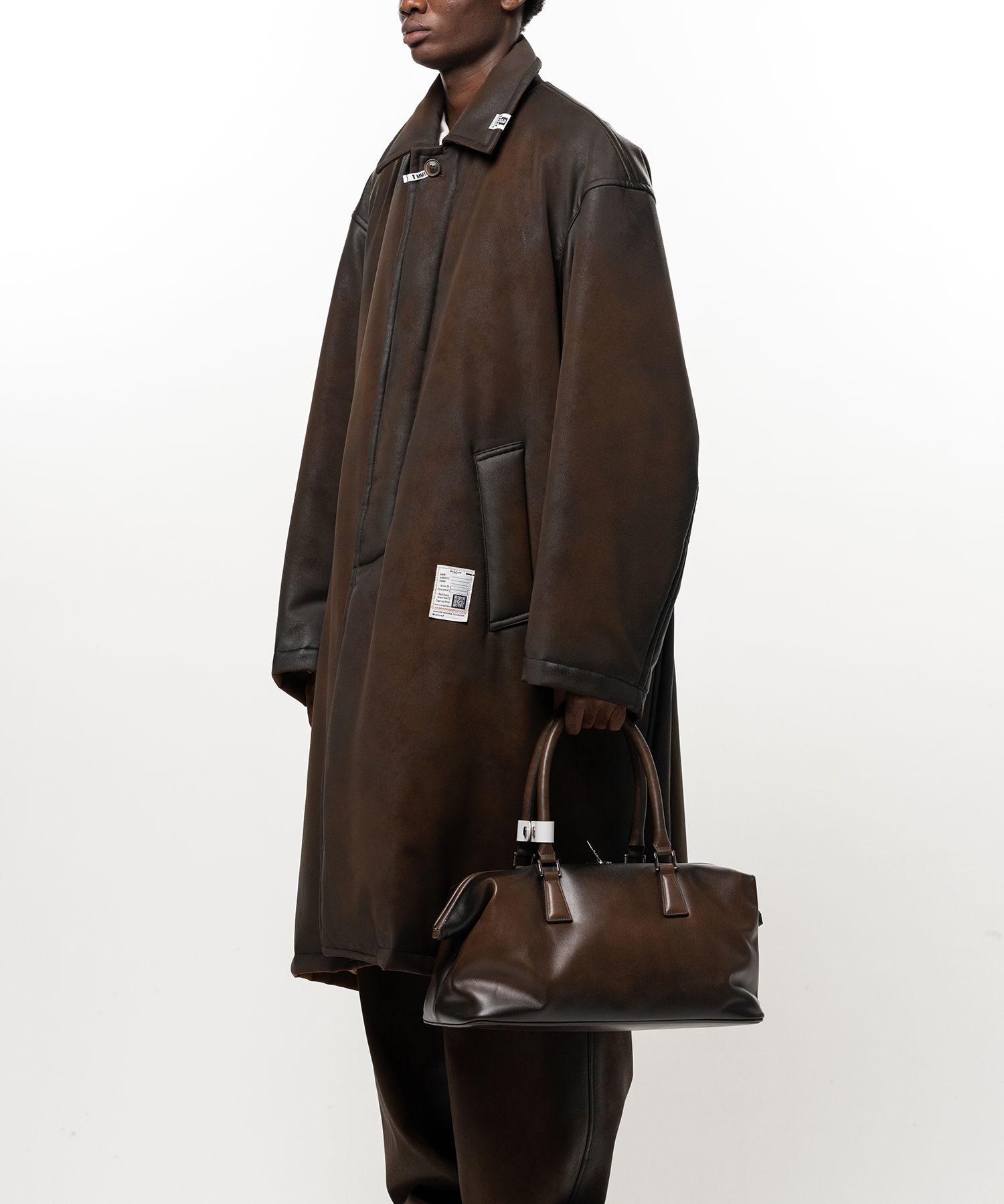 Coated Puffer Coat