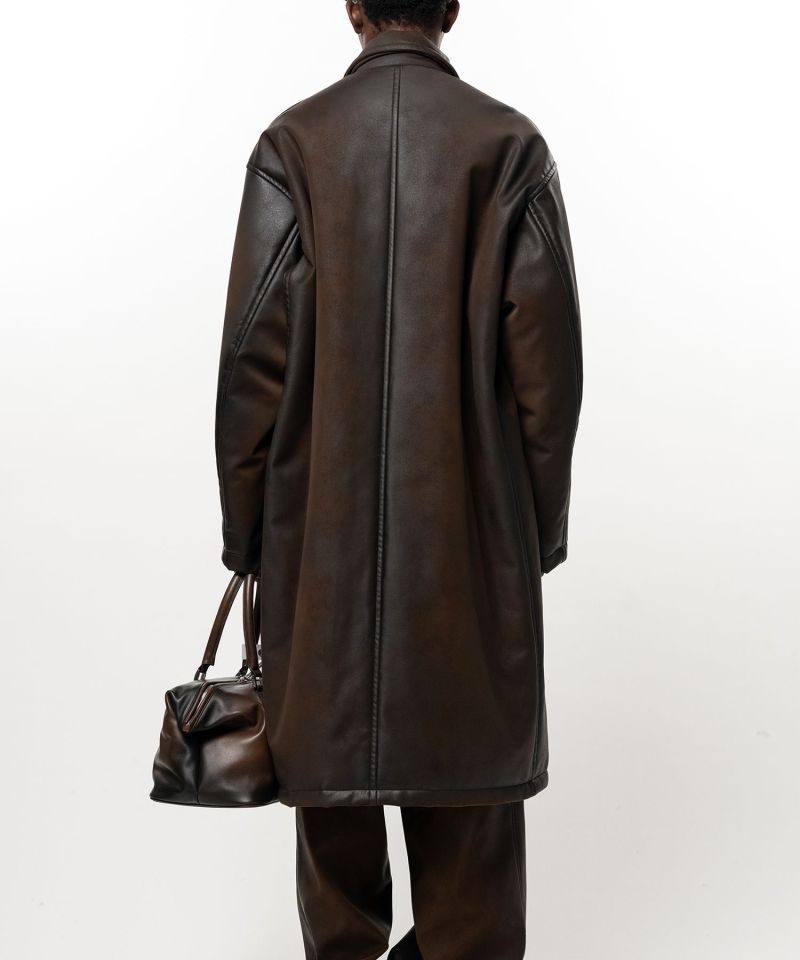 Coated Puffer Coat