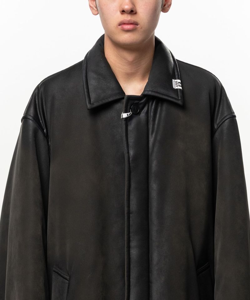 Coated Puffer Coat