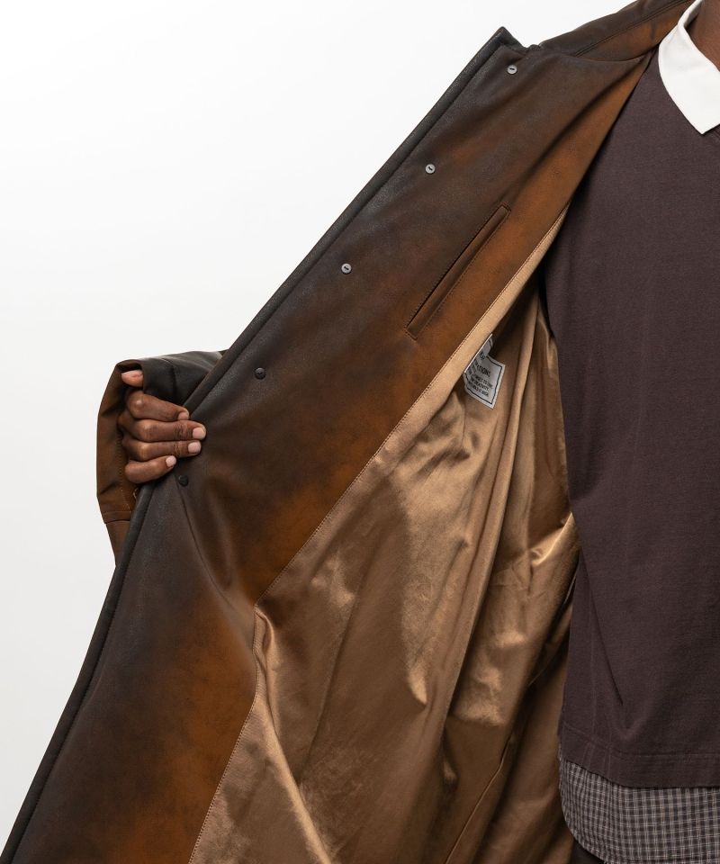 Coated Puffer Coat