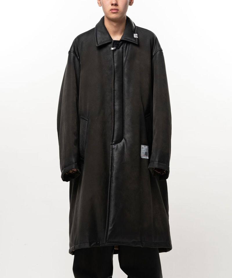 Coated Puffer Coat