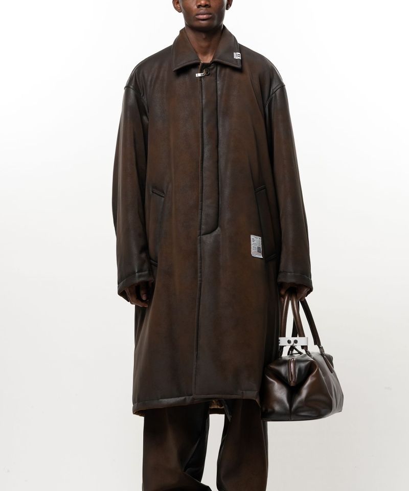 Coated Puffer Coat