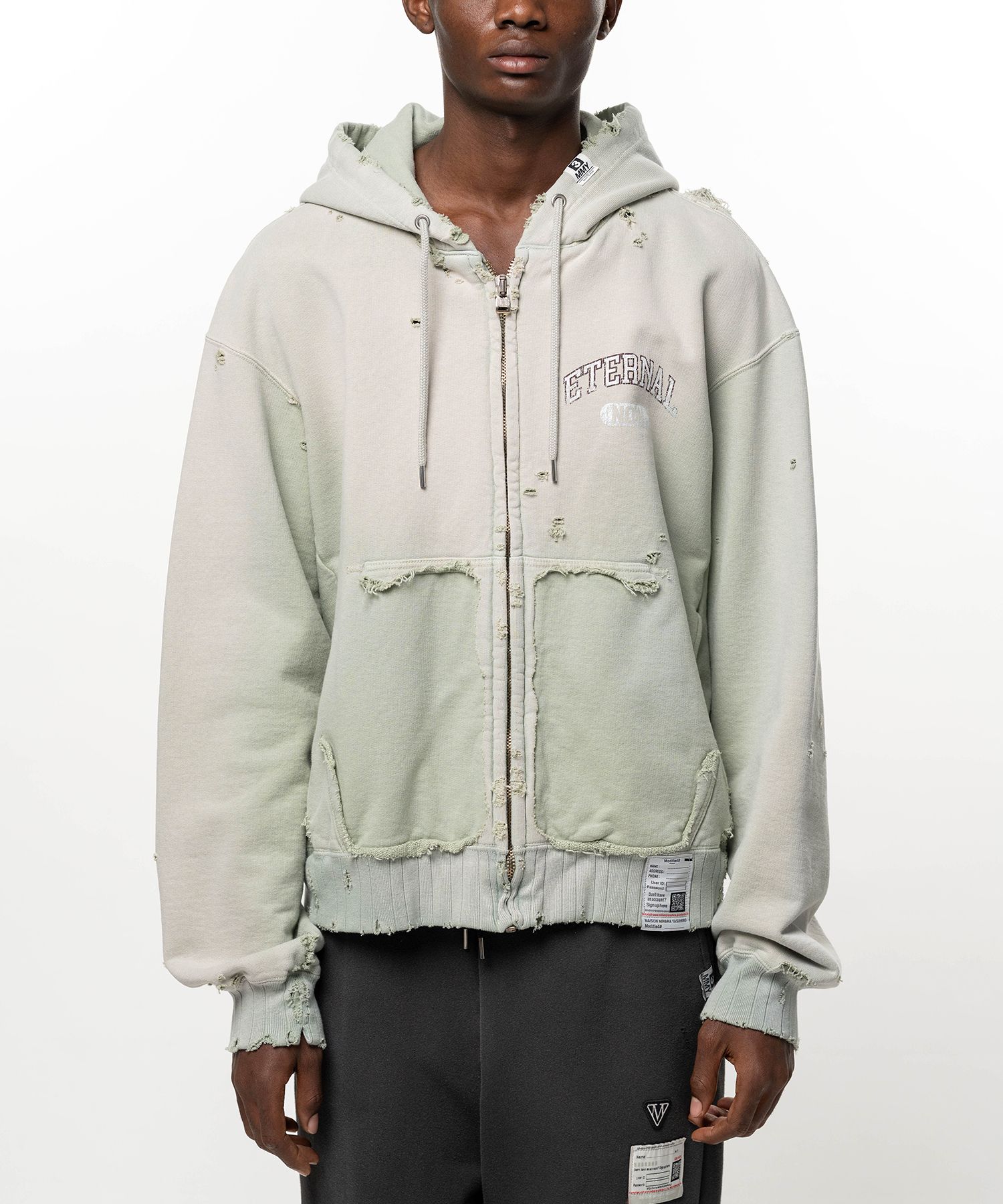 Sun Faded Like Zip-up Hoodie