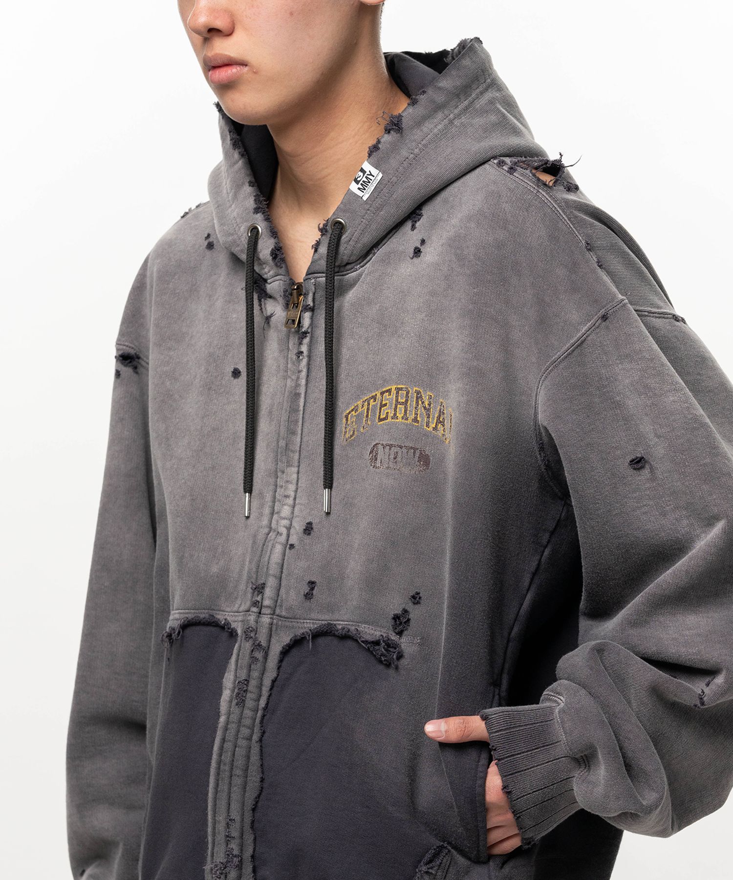 Sun Faded Like Zip-up Hoodie
