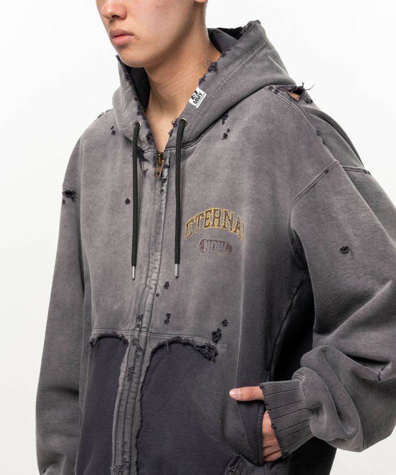 Sun Faded Like Zip-up Hoodie