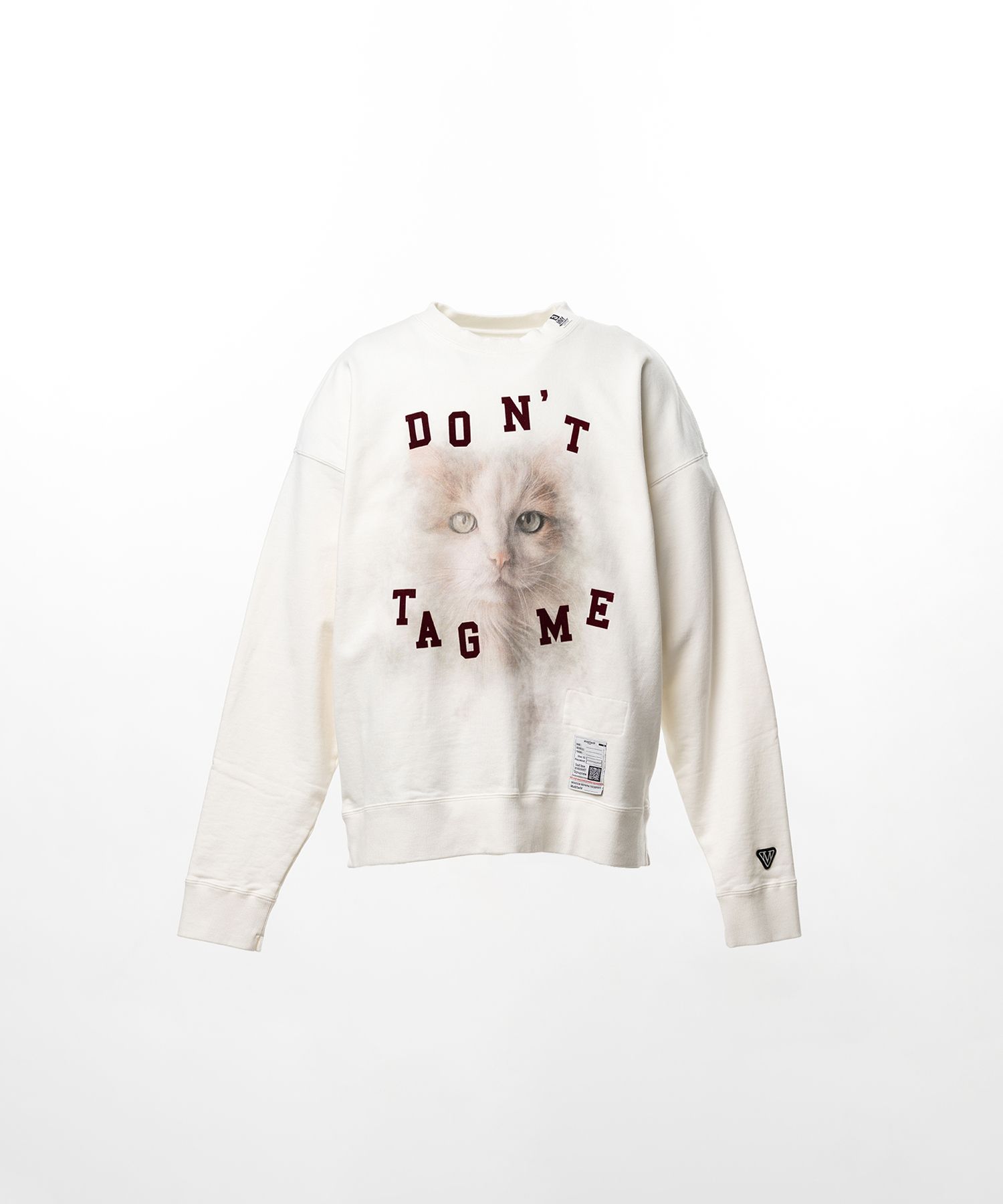 Cat Printed Sweatshirt