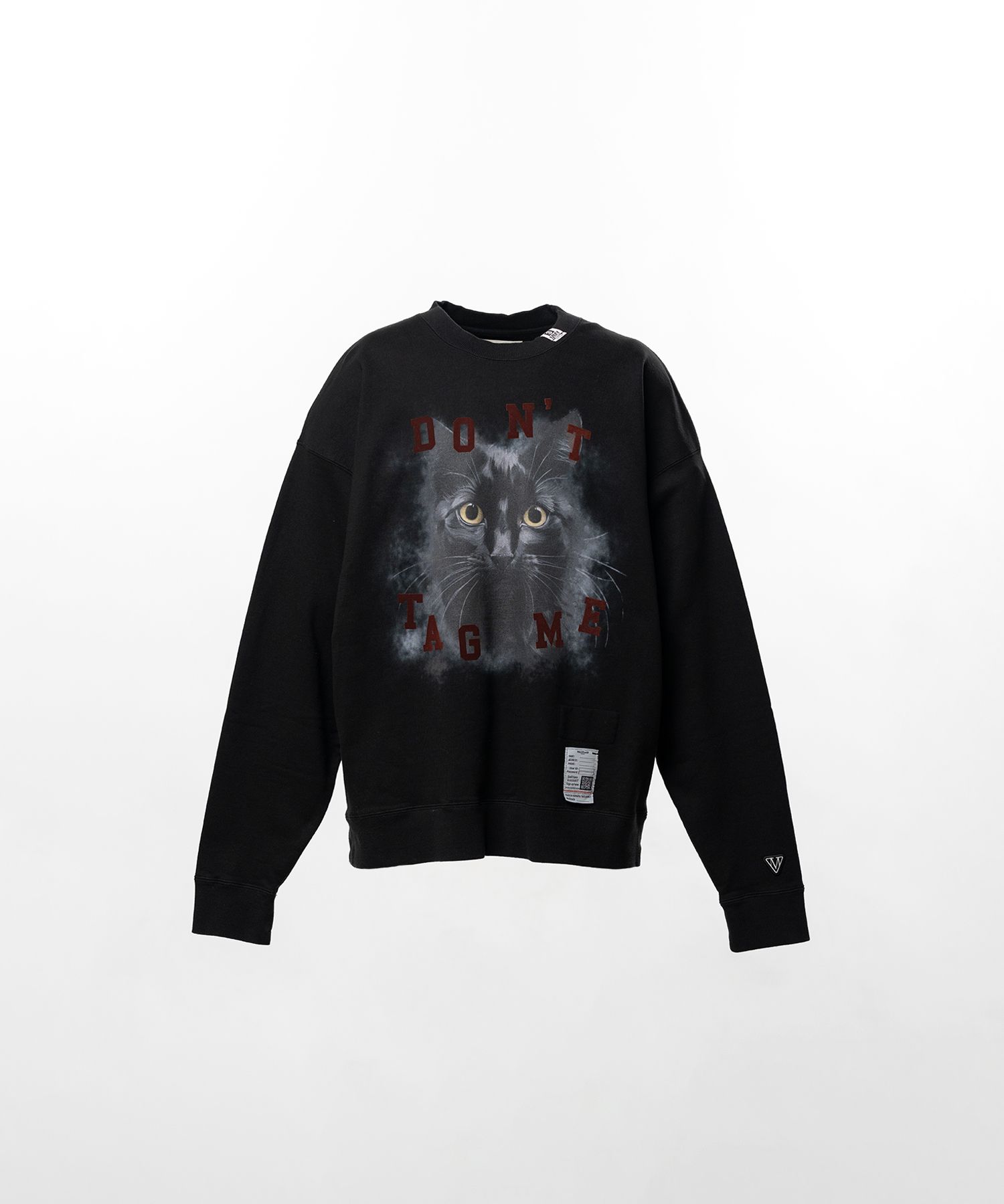 Cat Printed Sweatshirt
