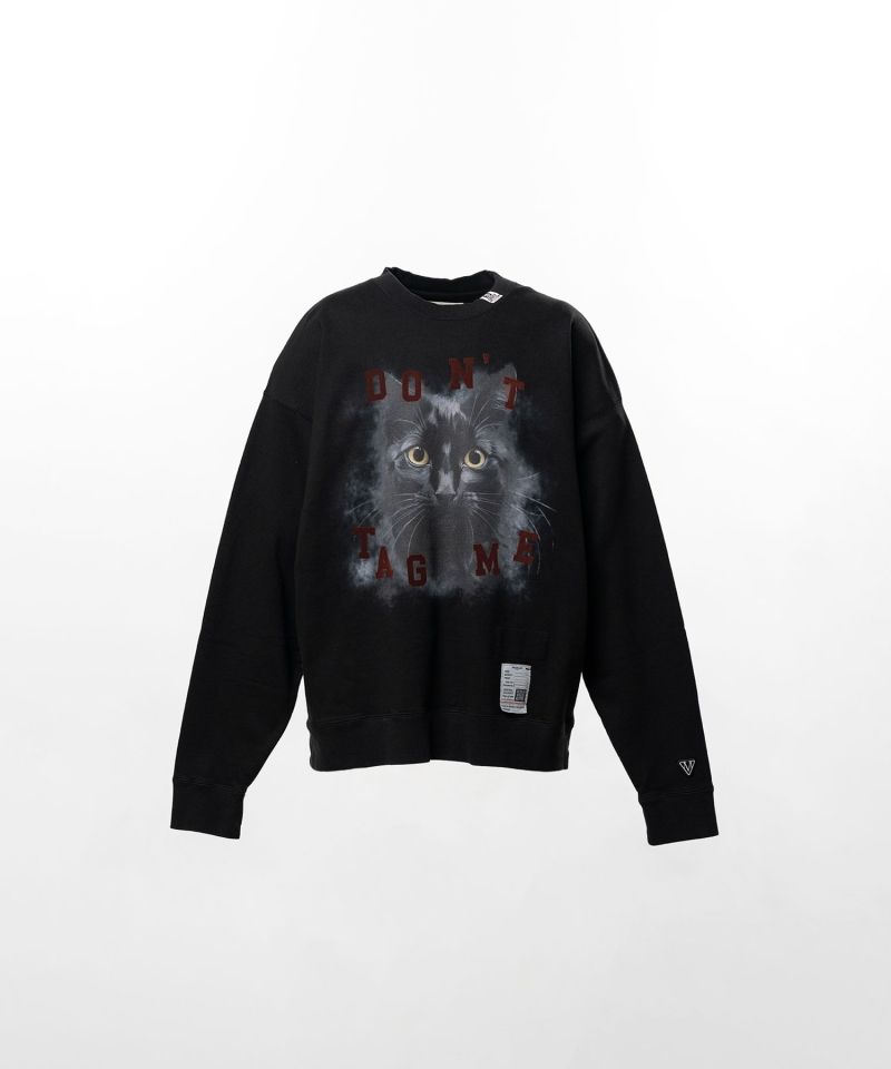 Cat Printed Sweatshirt