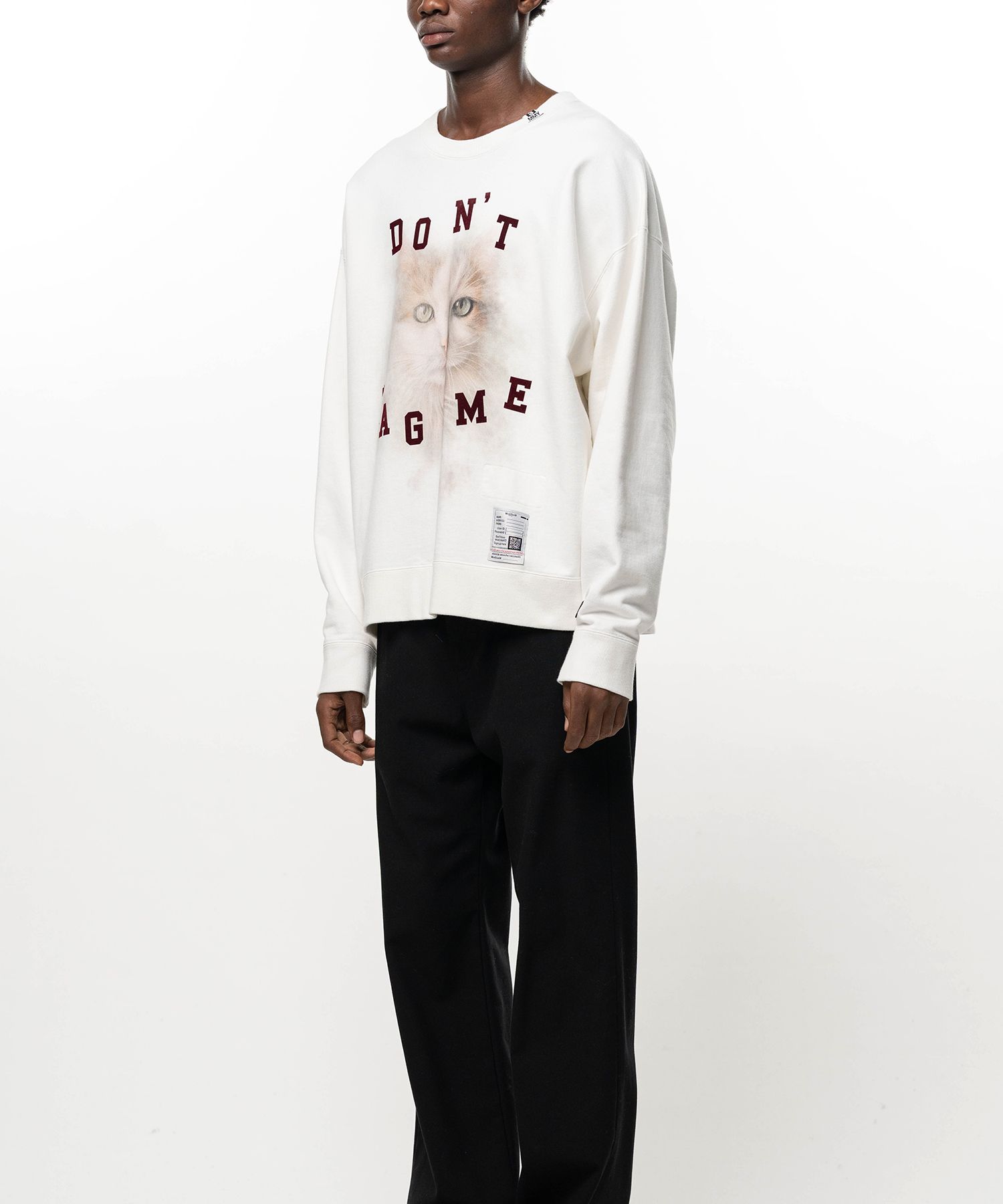 Cat Printed Sweatshirt