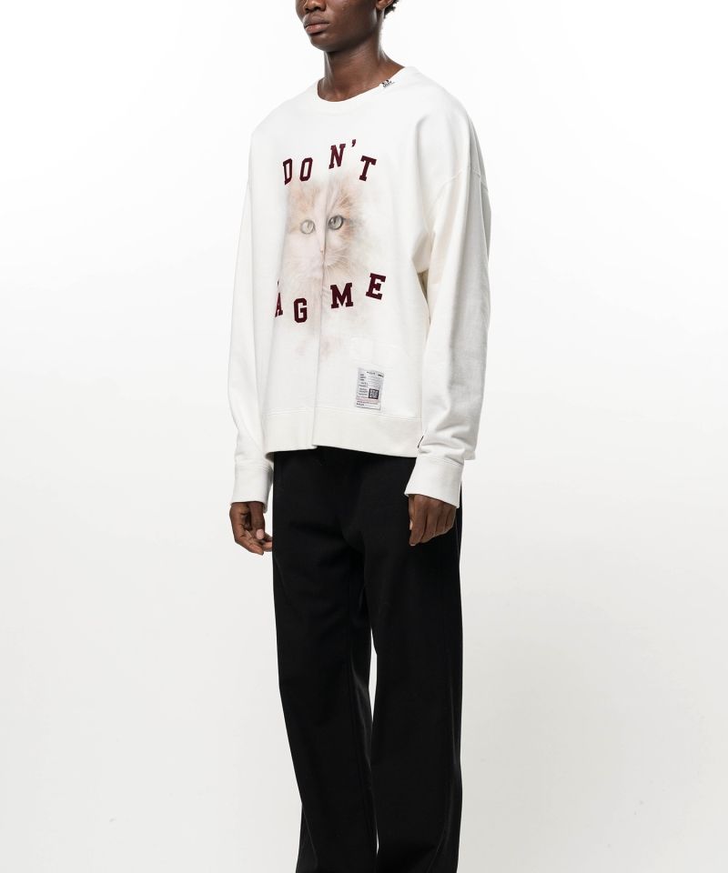 Cat Printed Sweatshirt