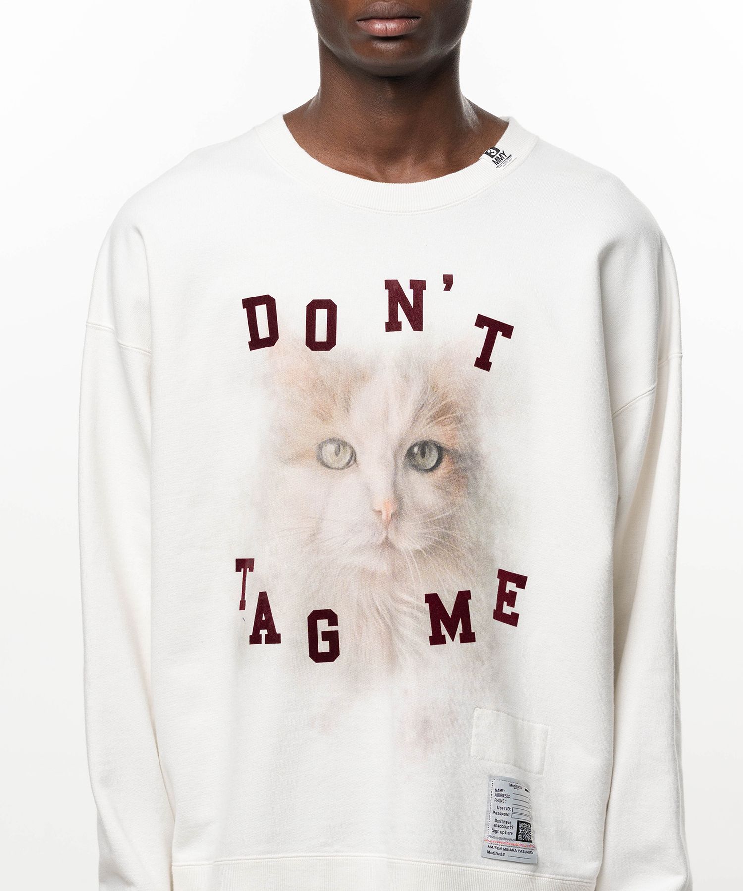 Cat Printed Sweatshirt