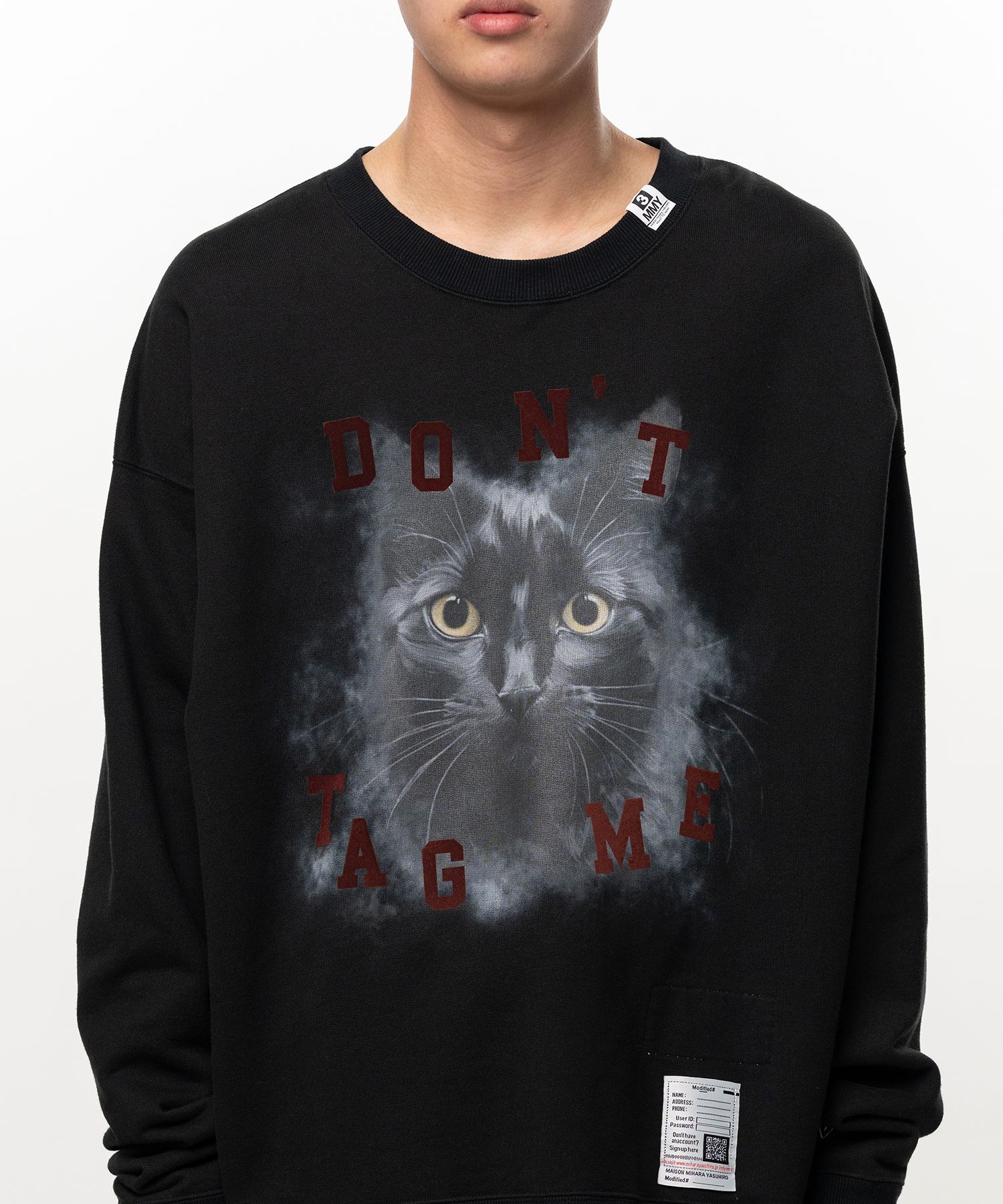 Cat Printed Sweatshirt