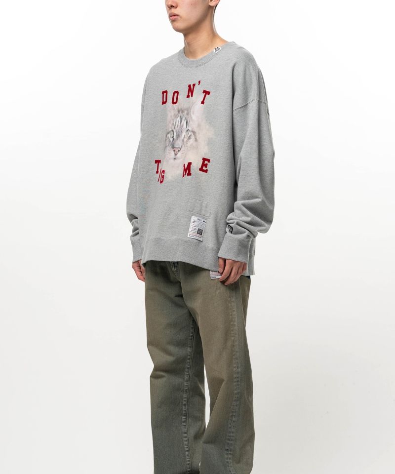 Cat Printed Sweatshirt