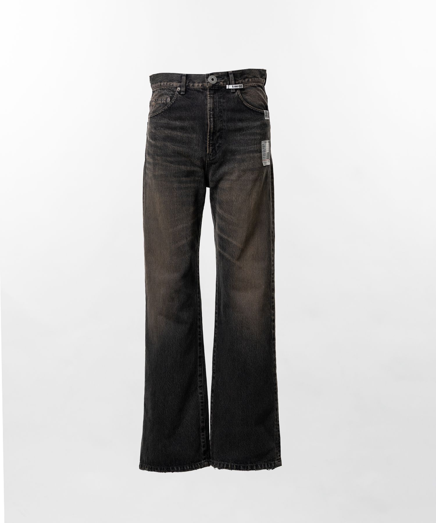 Flared Denim Pants