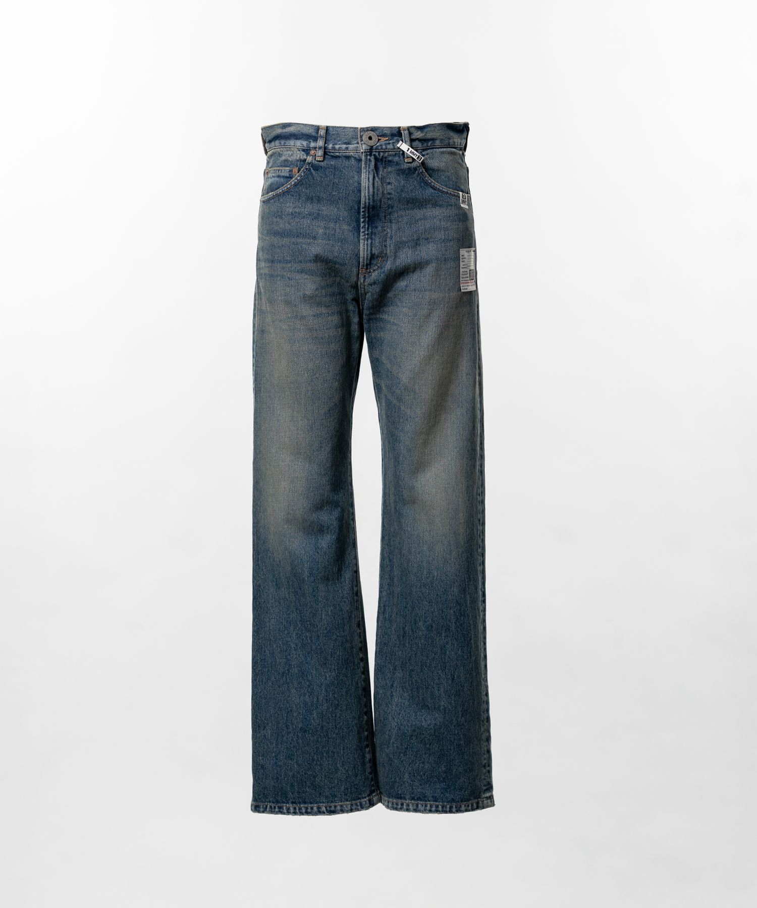 Flared Denim Pants