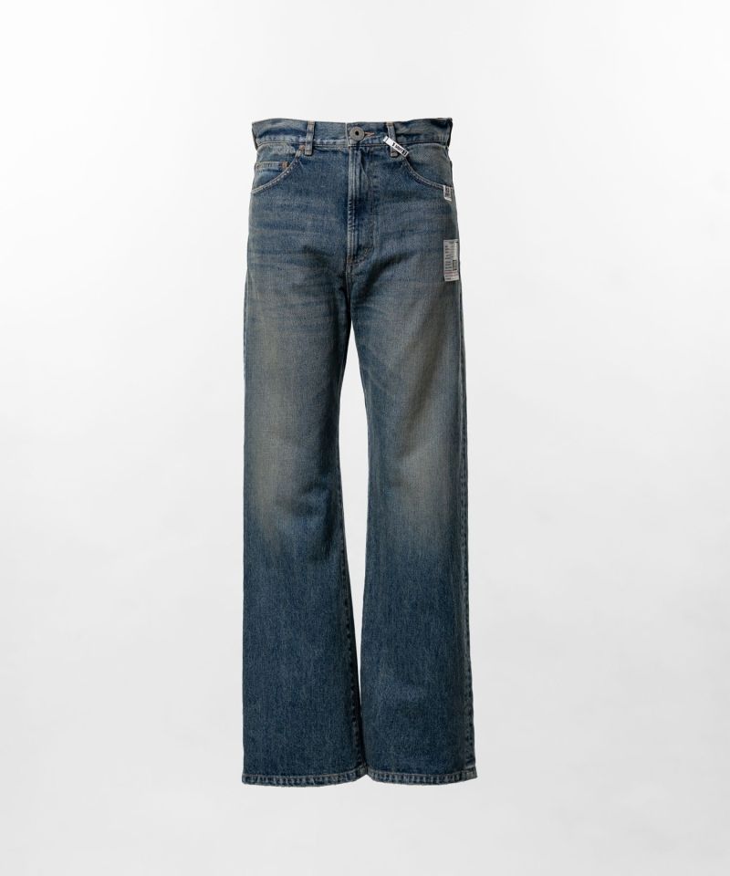 Flared Denim Pants