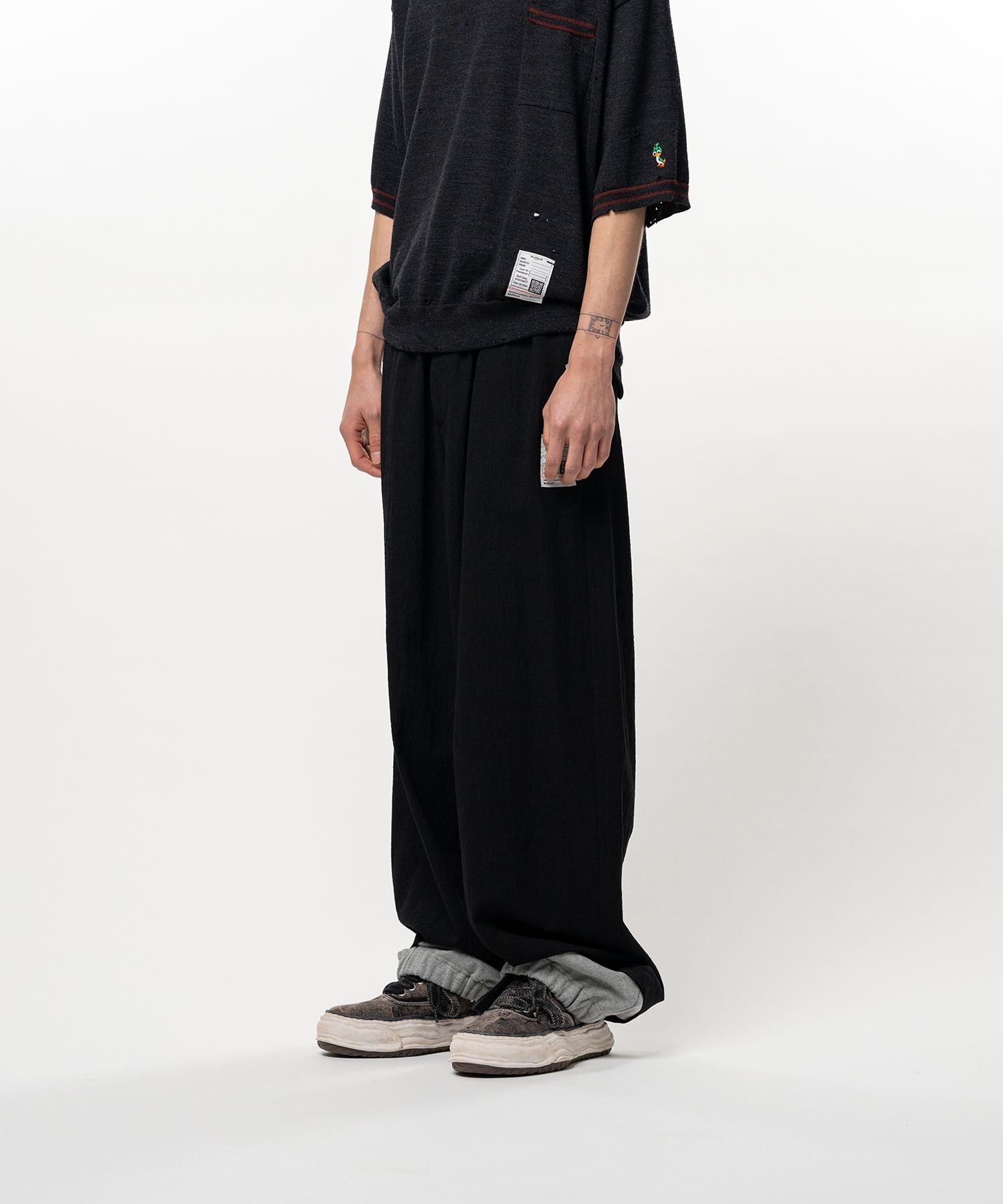 Sweat Layered Wool Pants