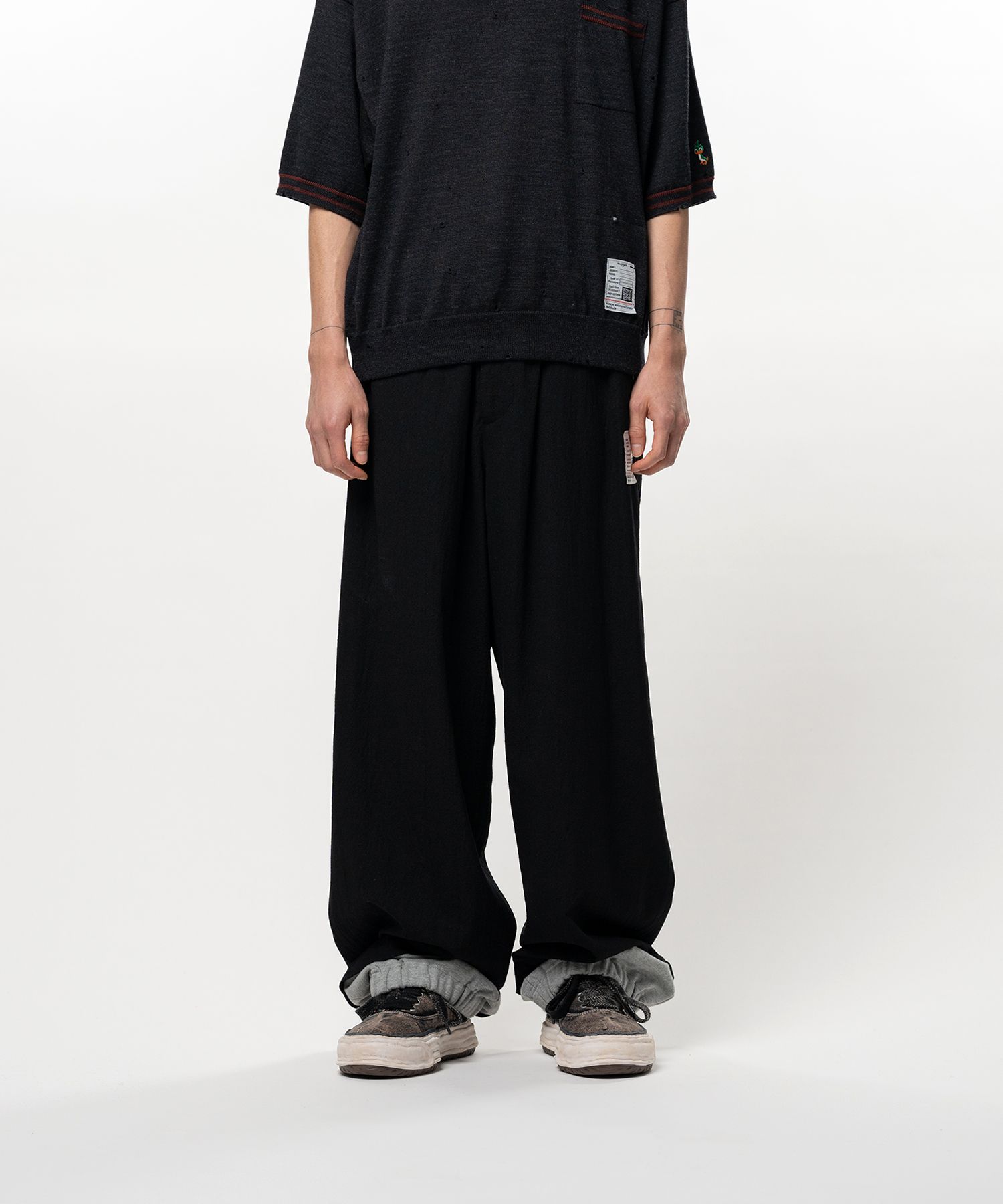 Sweat Layered Wool Pants