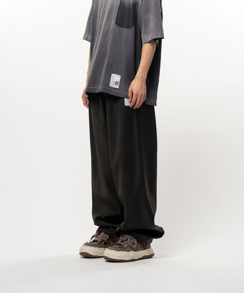 Coated Wide Pants