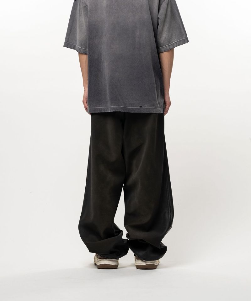 Coated Wide Pants