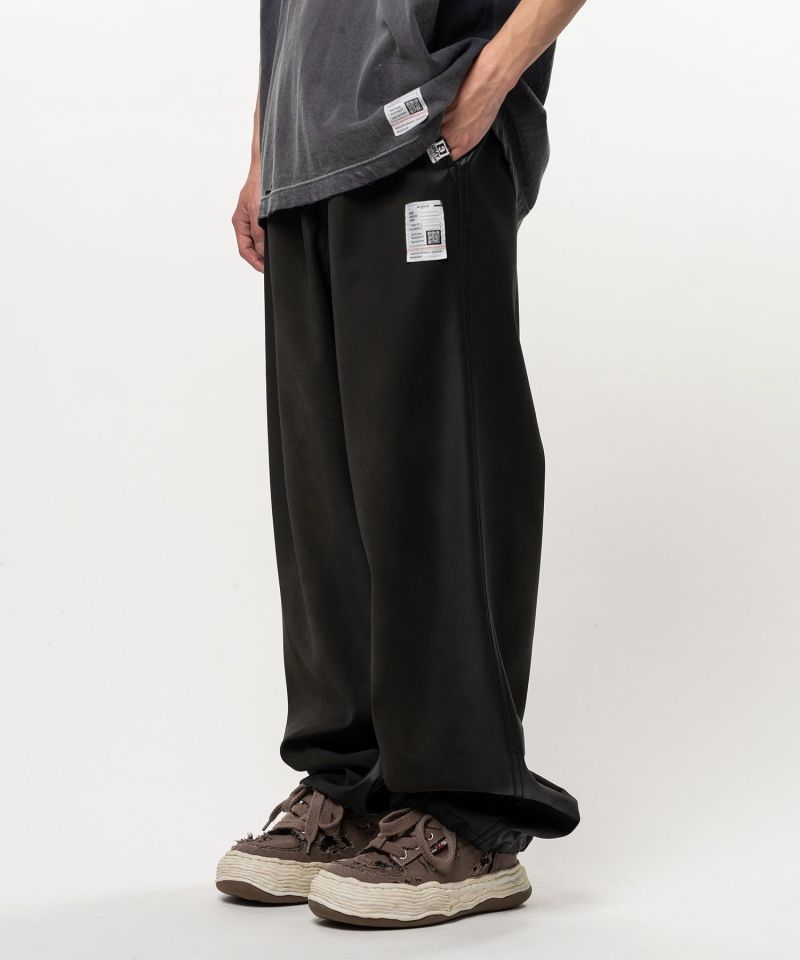 Coated Wide Pants