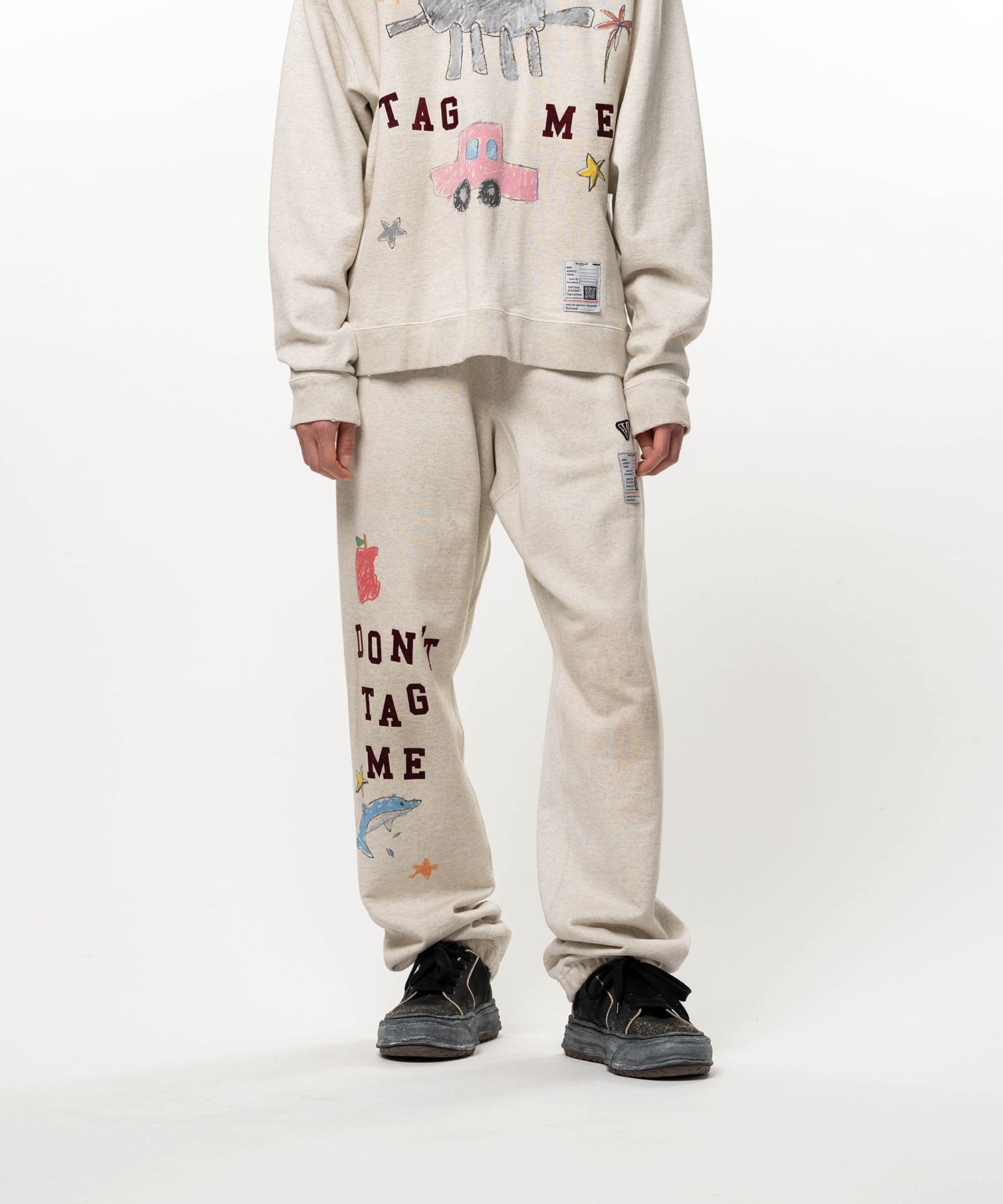 Kids Doodle Printed Sweat Pants
