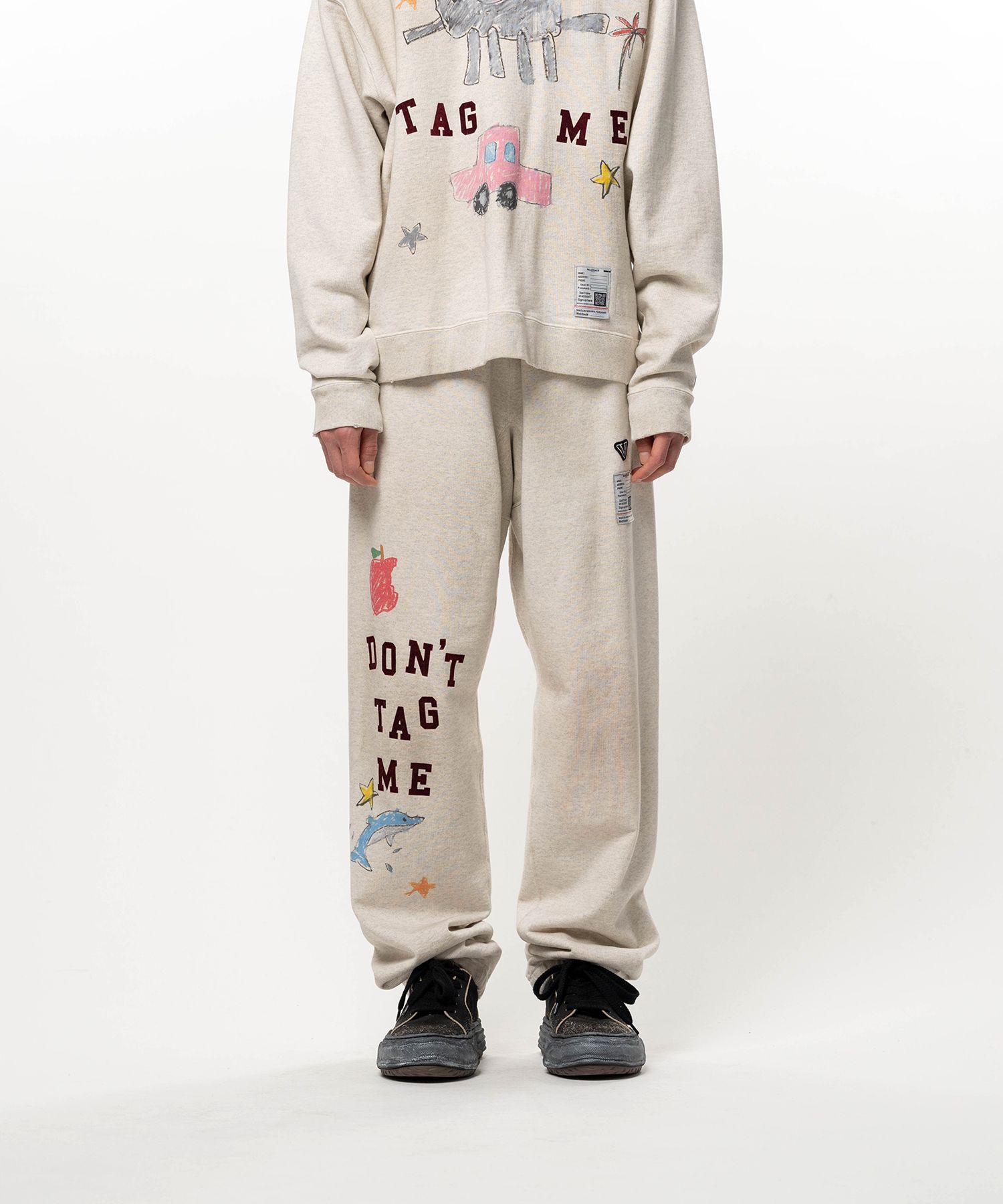 Kids Doodle Printed Sweat Pants