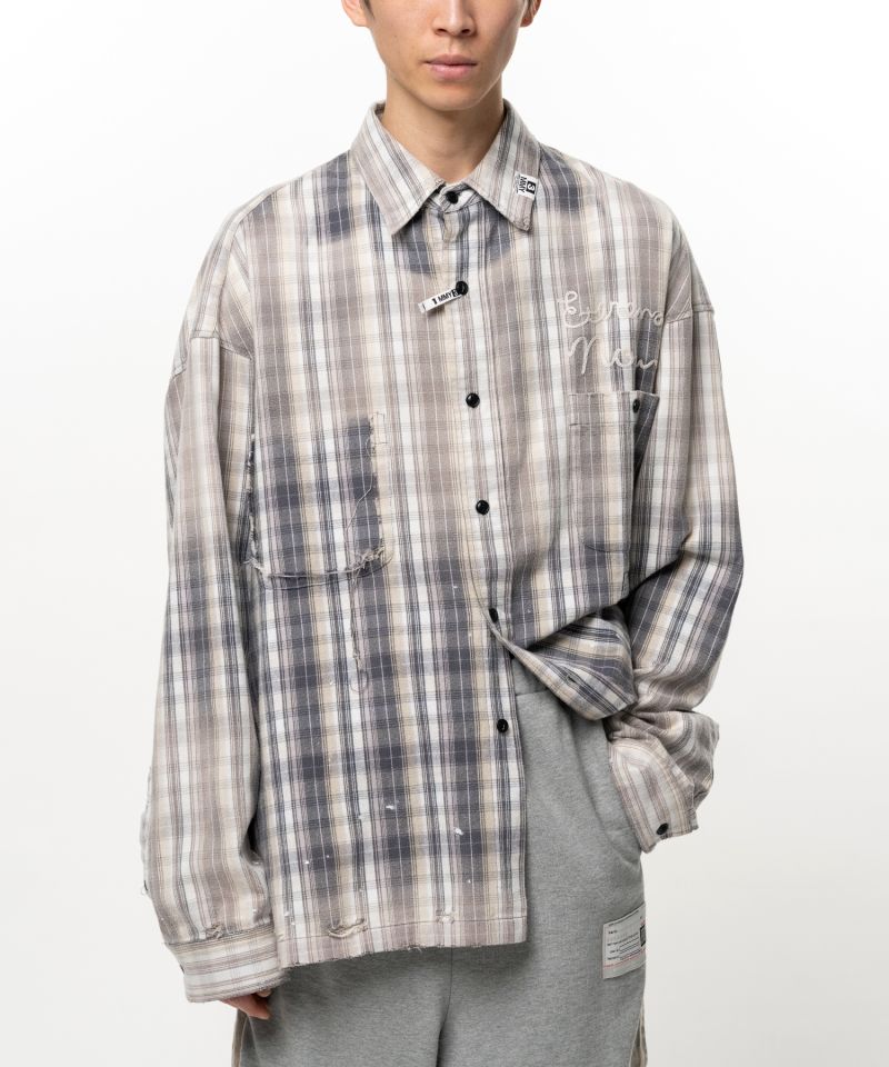 Vintage Like Check Shirt