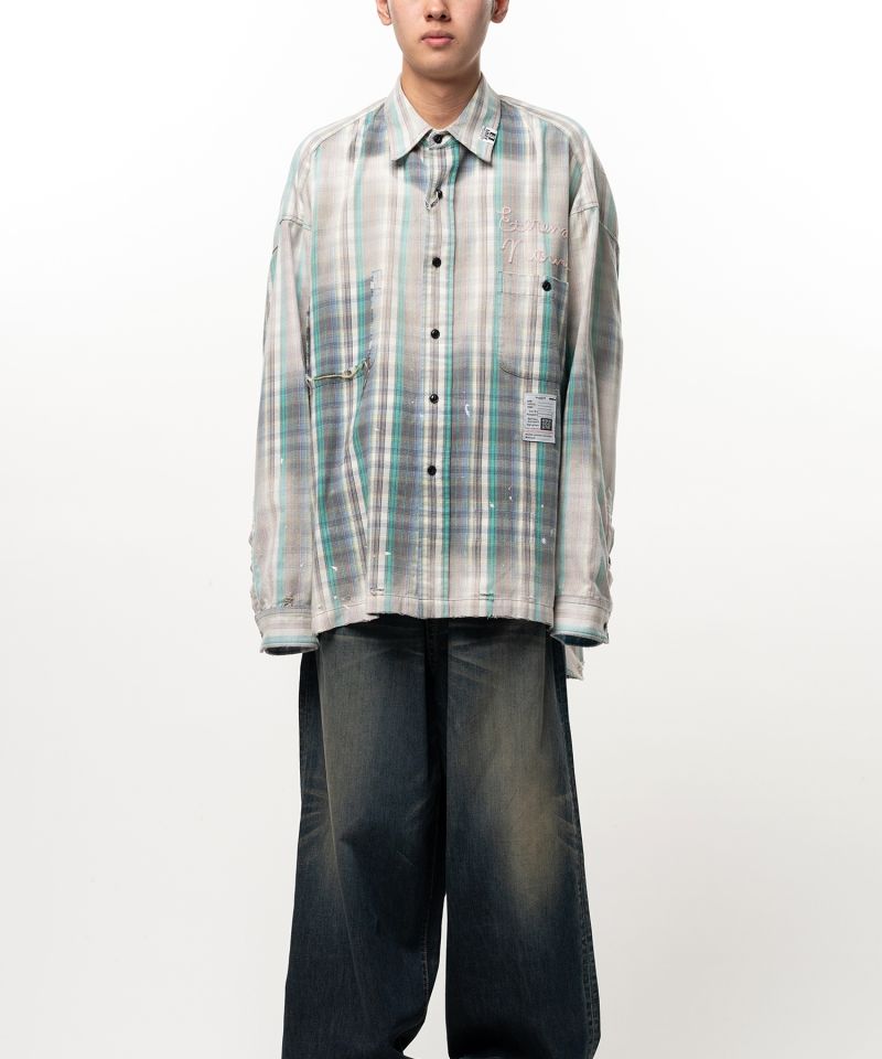 Vintage Like Check Shirt