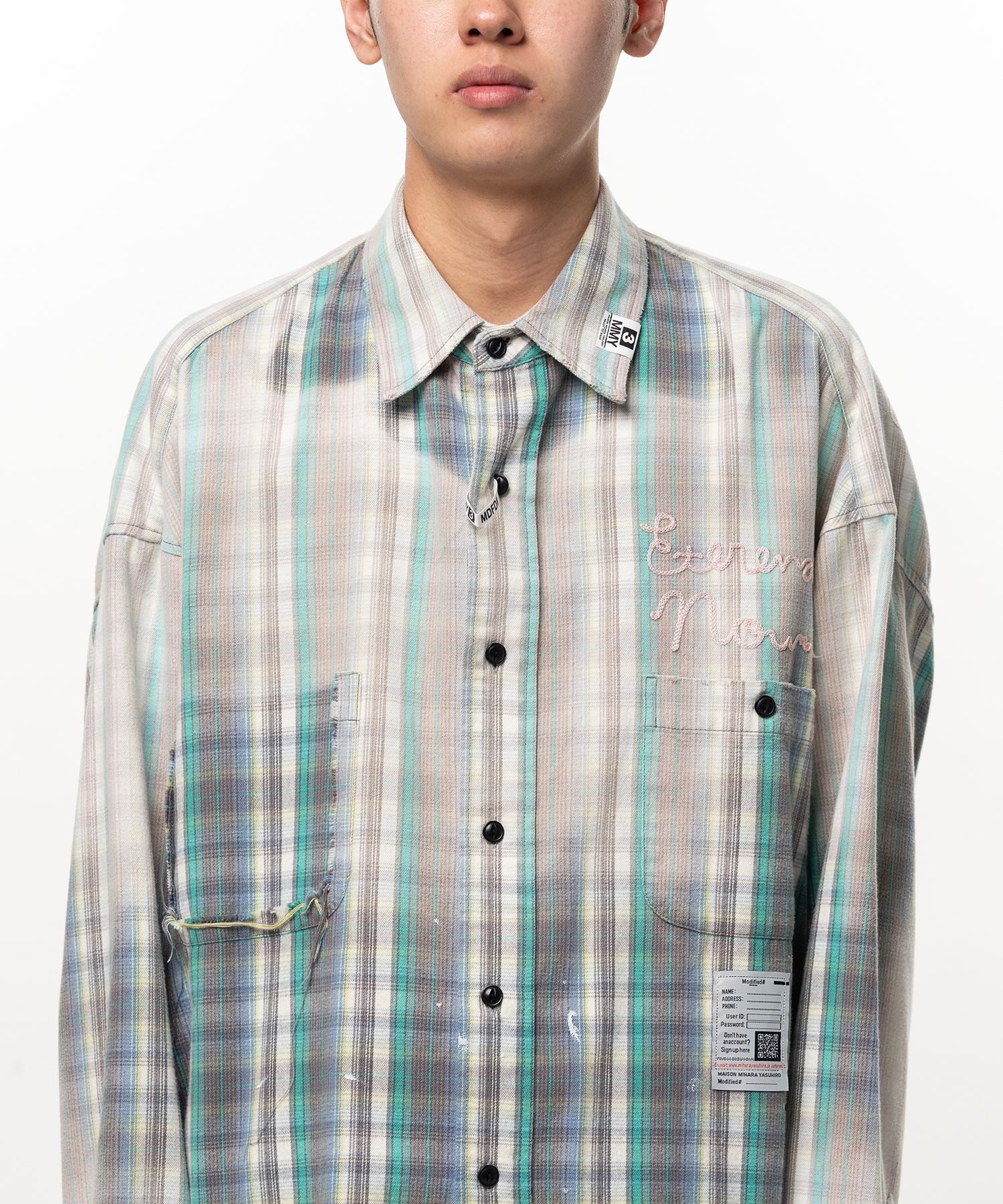 Vintage Like Check Shirt