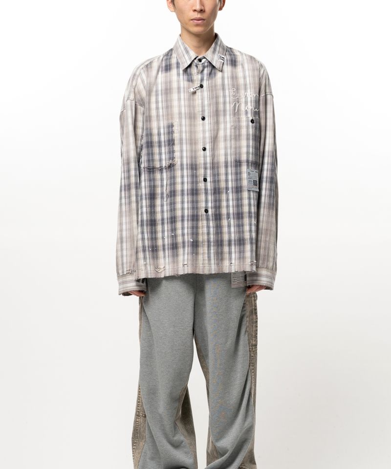 Vintage Like Check Shirt