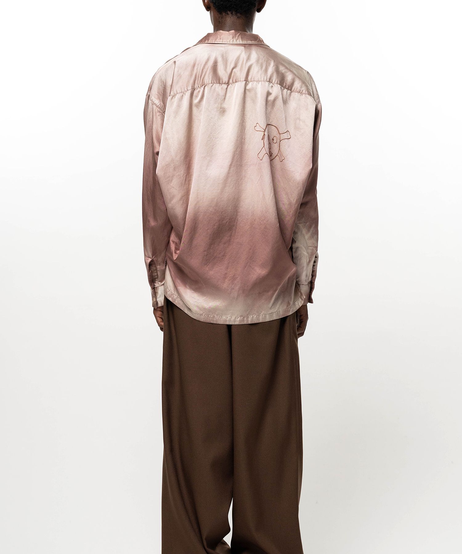 Bleached Satin Shirt