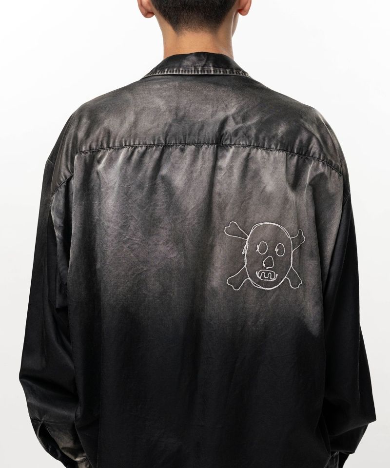Bleached Satin Shirt