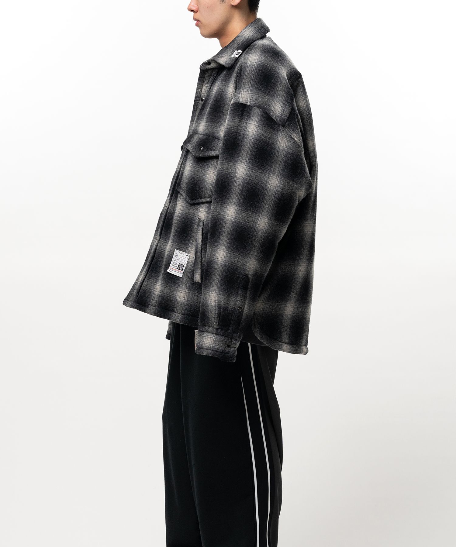 Stripe Puffer Shirt