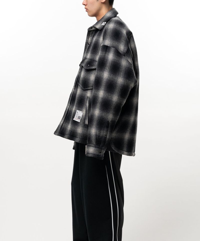 Stripe Puffer Shirt