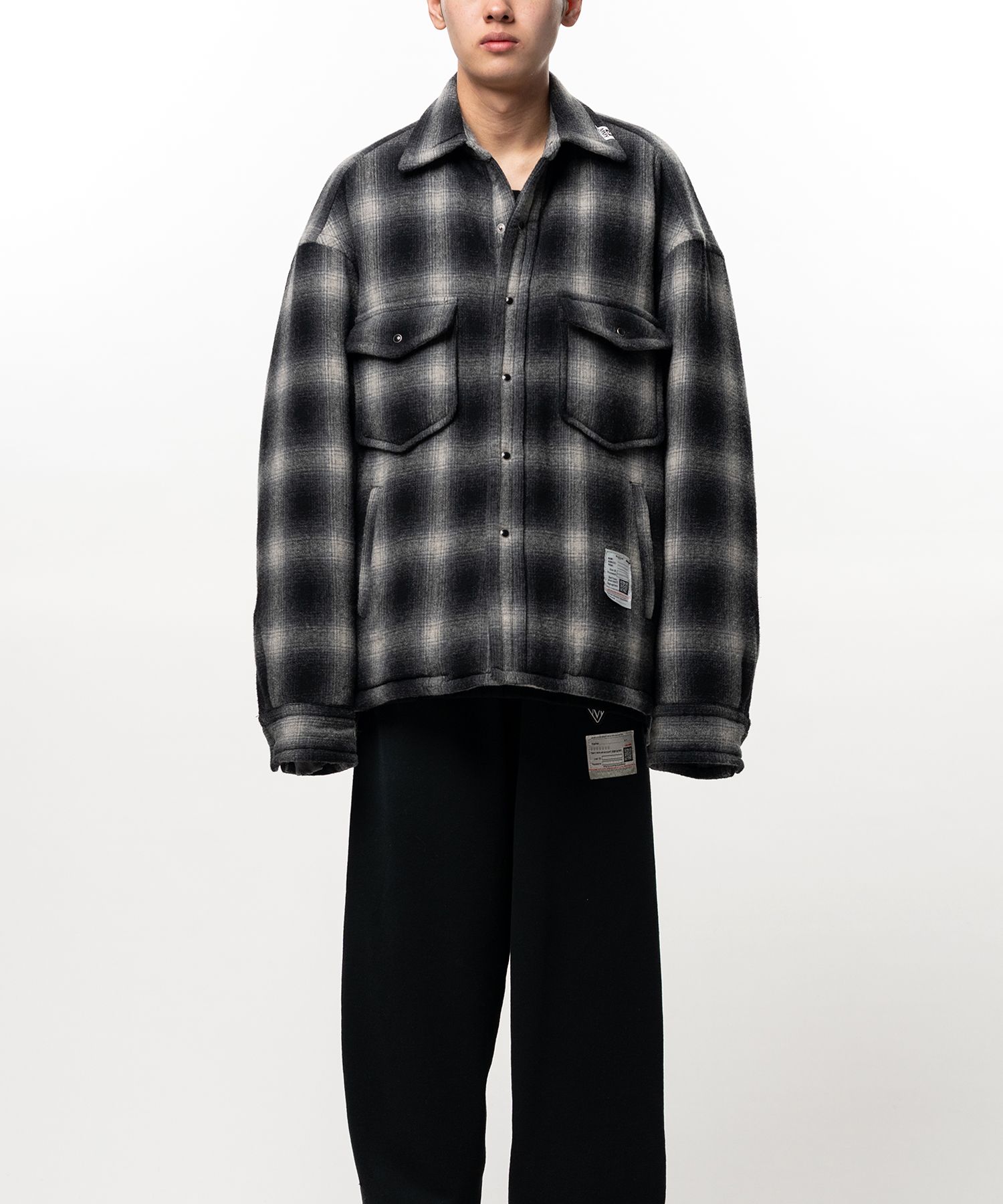 Stripe Puffer Shirt