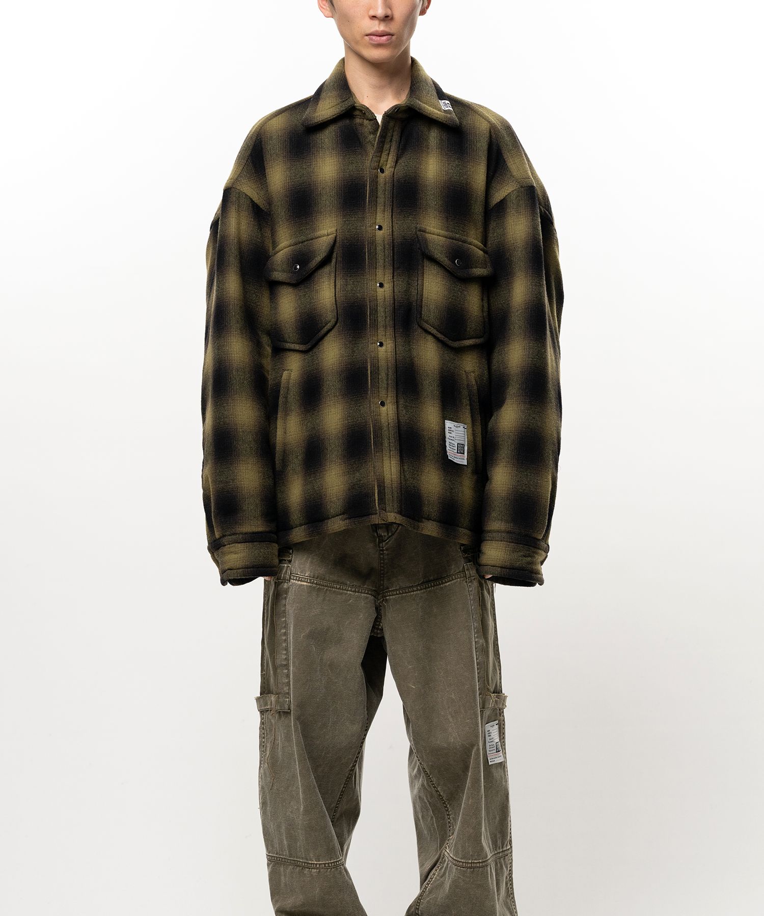 Stripe Puffer Shirt